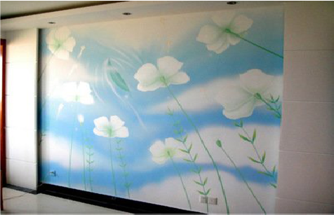 滁州画墙绘怎么画好白云的蓬松感？