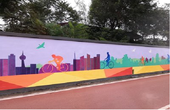 滁州墙体彩绘-围墙