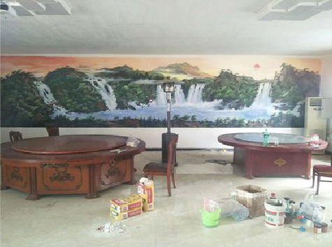 滁州墙绘-写实风景