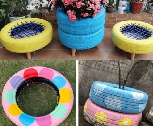 滁州墙体彩绘-变废为宝