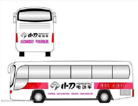 滁州公交车身贴如何完美贴合？