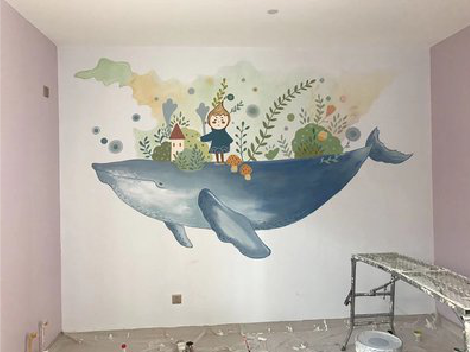 滁州手绘墙的特点及优势。